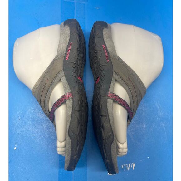 Merrell Woman's Terran Ari Wrap Flip Flop Sandal Slide Size 6 Gray - Picture 5 of 8